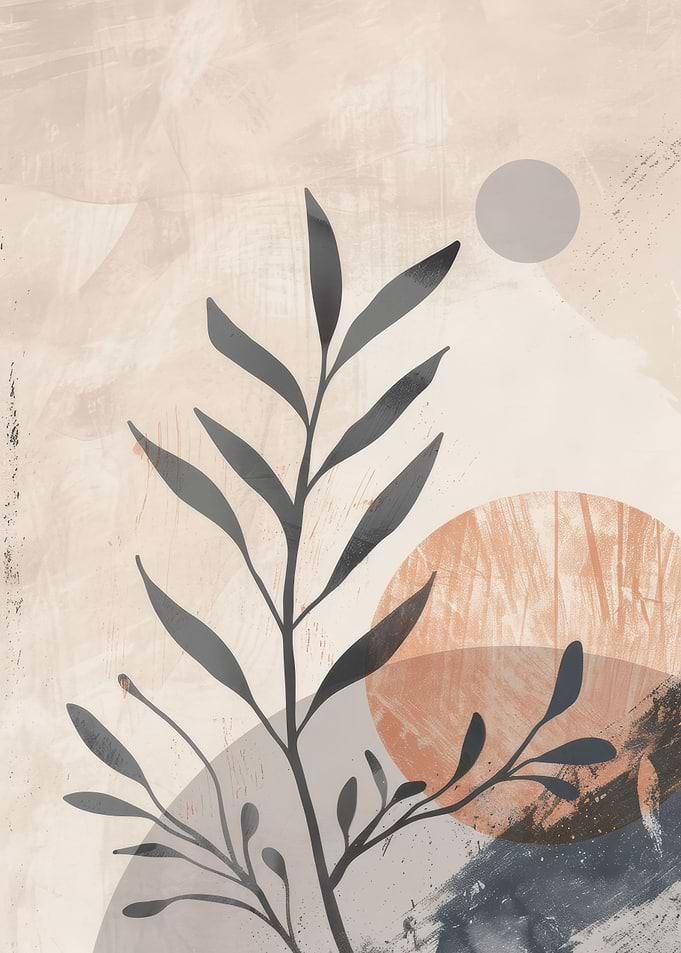 Abstract floral botanic