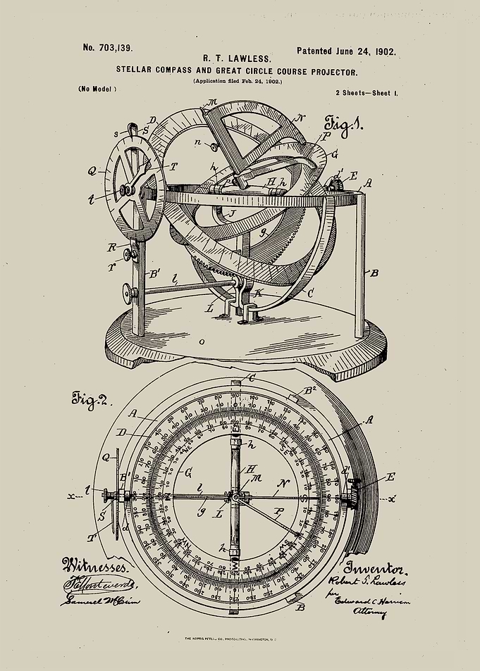 Stellar Compass Patent