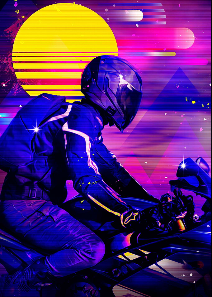 Vintage Biker