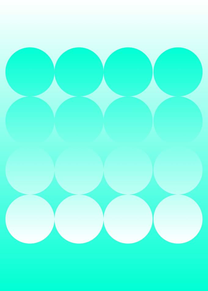 Abstract Dots Neon Blue