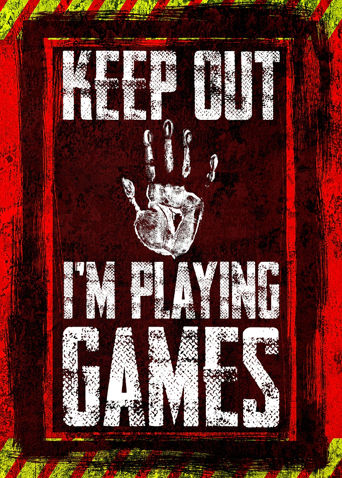 Gaming Room Keep Out