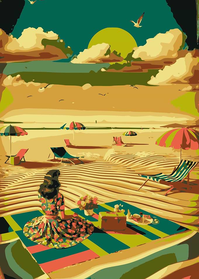 Retro Beach