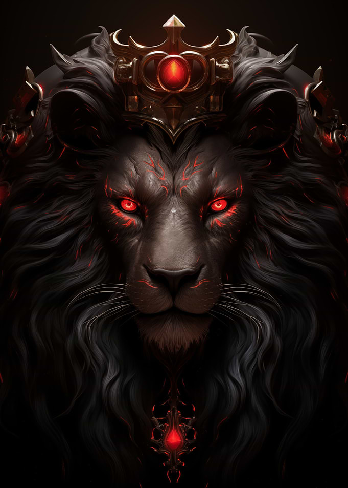 Angry Lion King