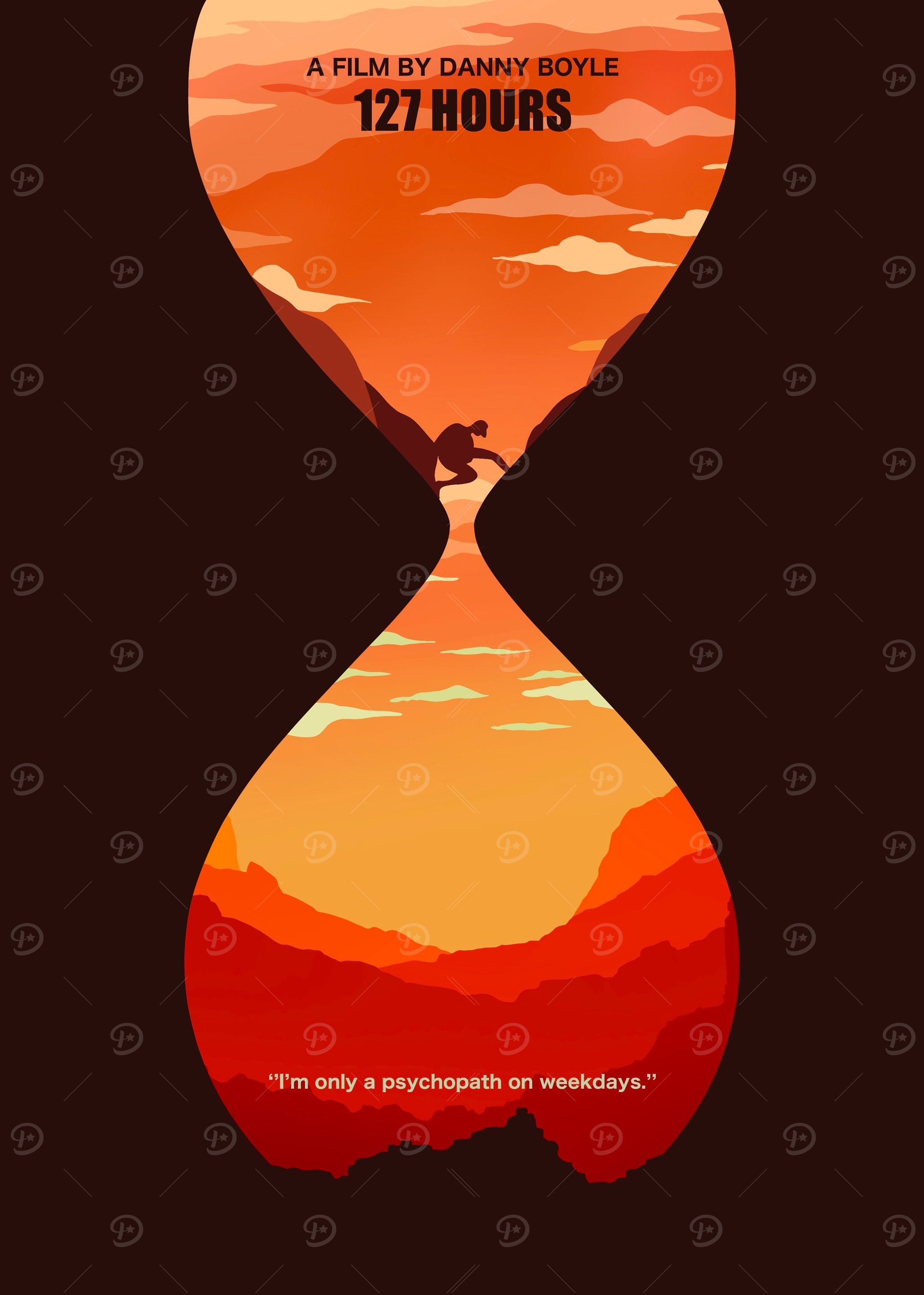 127 minimalist movie art