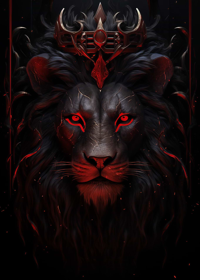 Angry Lion King