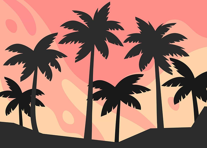 Tropical Oasis Palm Trees