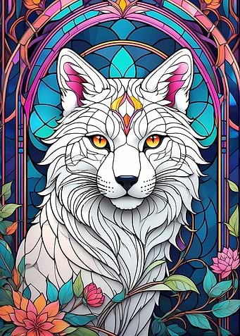 Stained Glass Animal