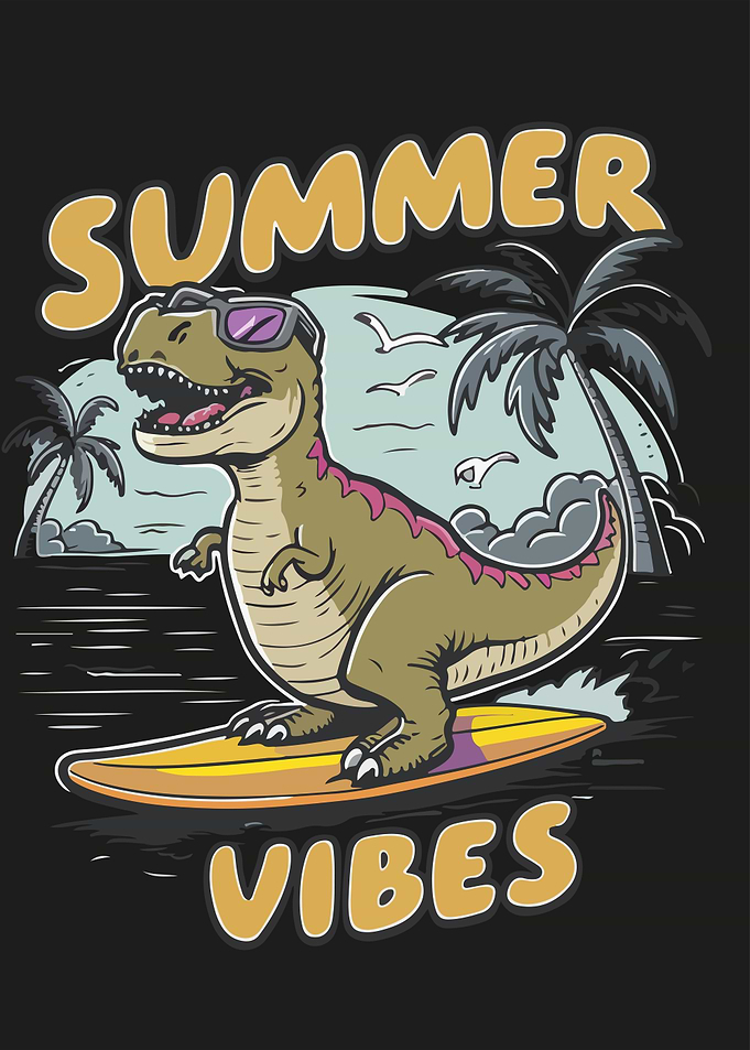Dino Surfer Delight