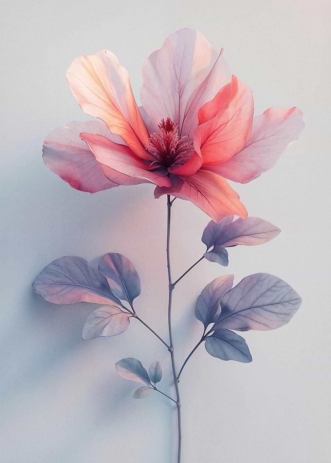 Minimalist flower