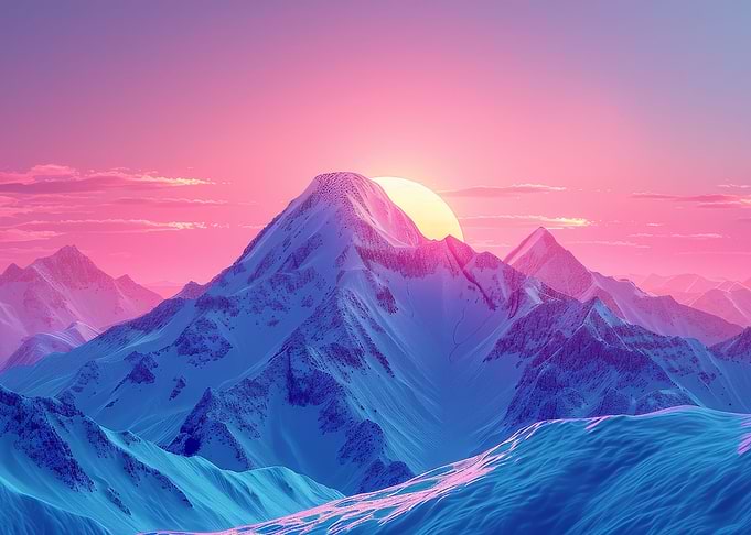 Vaporwave Sunset