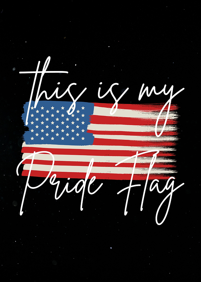 4th Of July USA Pride Flag