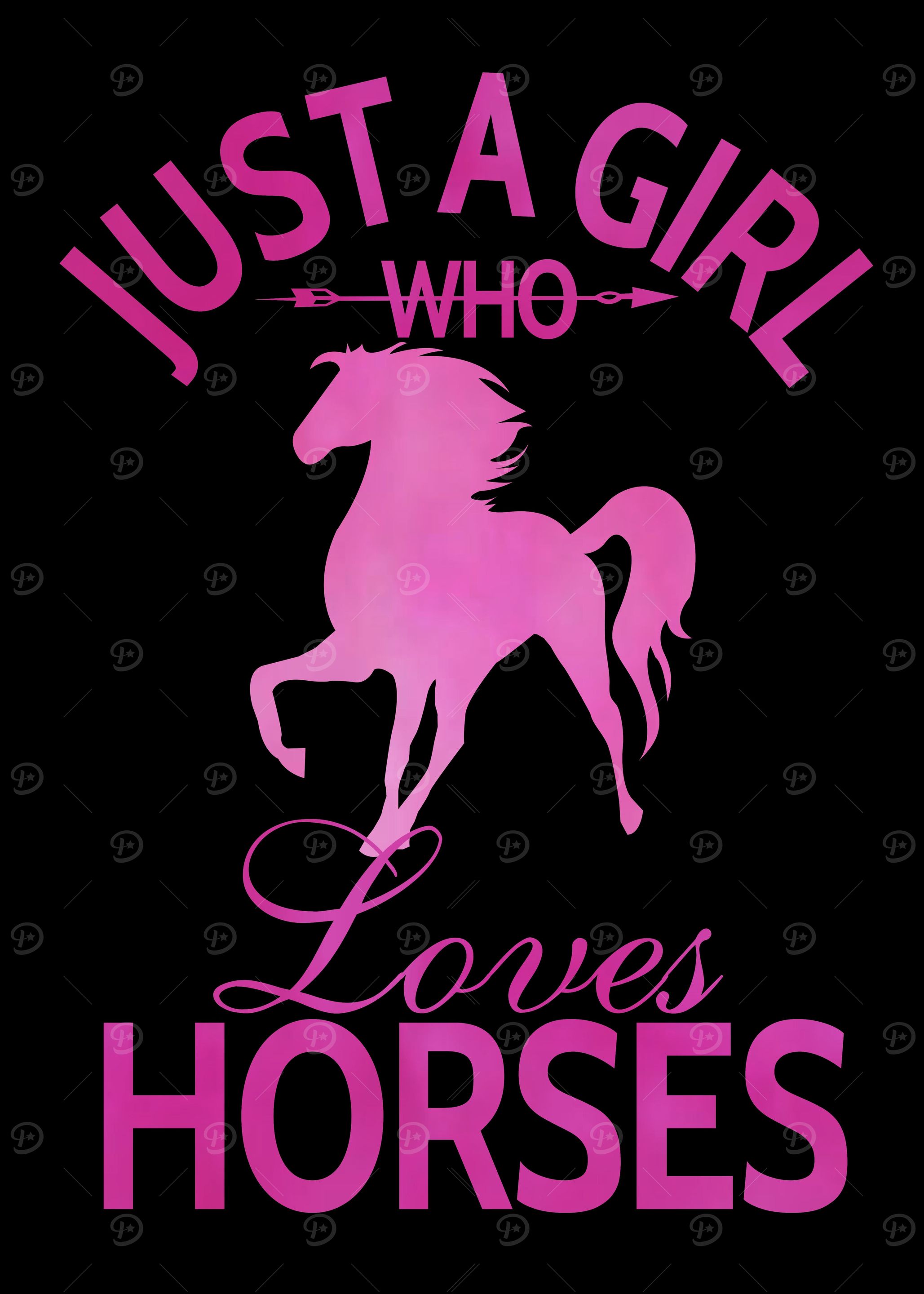 Equestrian Love Horse Head