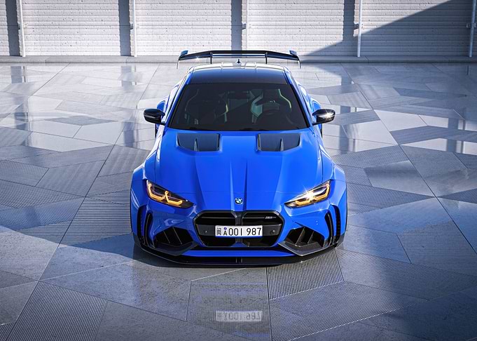 Bmw m4 blue