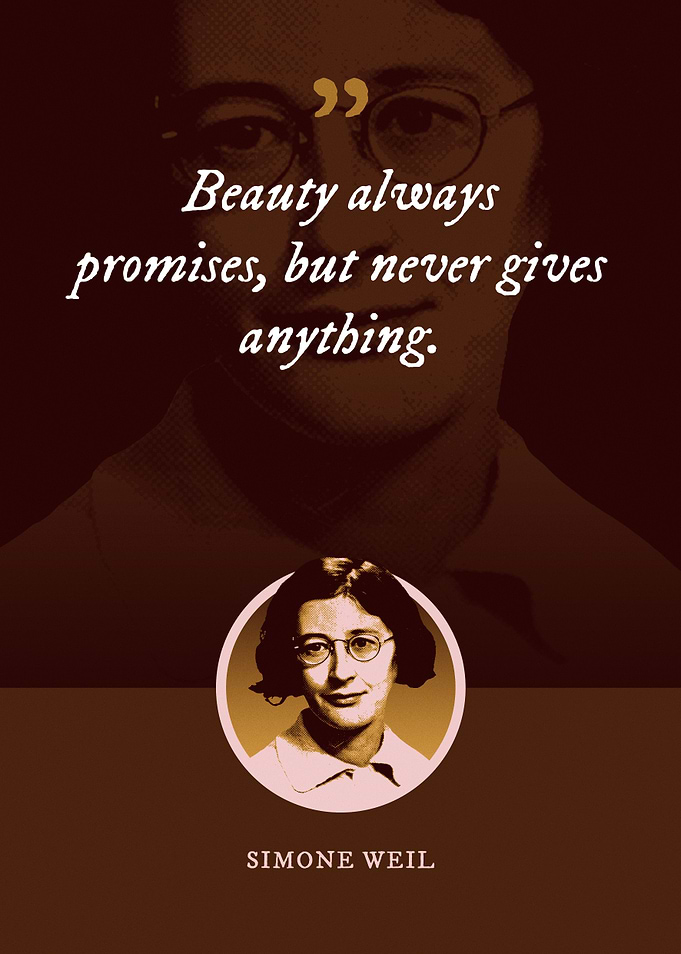 Beauty always promises