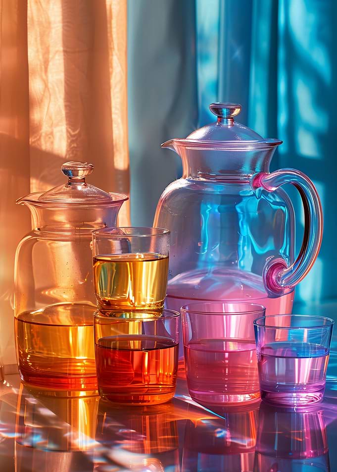 Colorful Drinkware