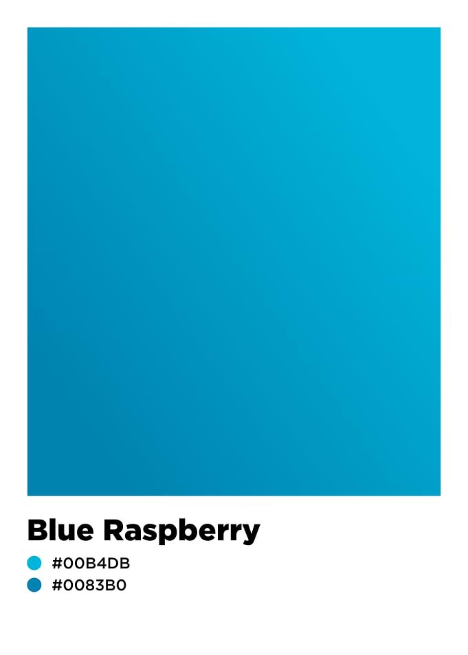 blue raspberry colorart
