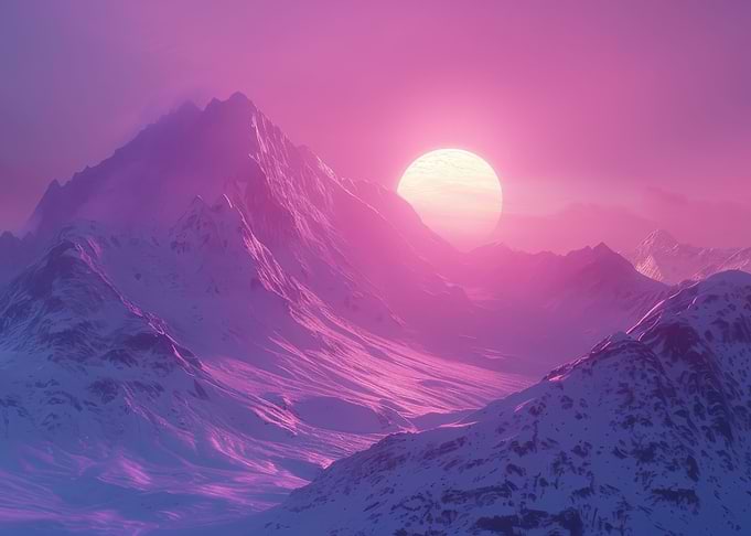 Vaporwave Sunset
