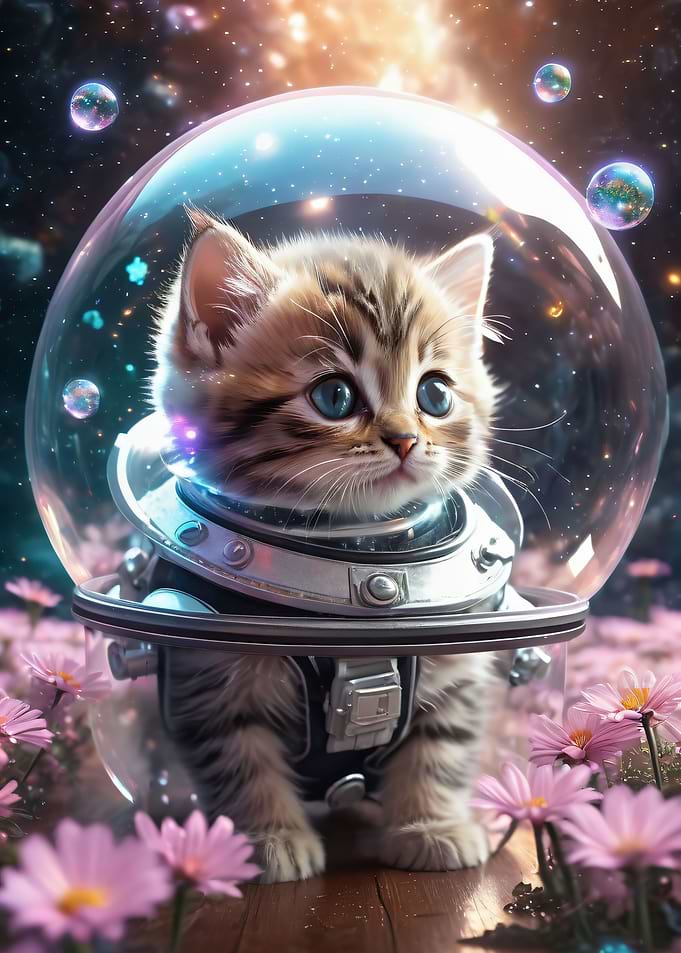 Star Gazer Feline