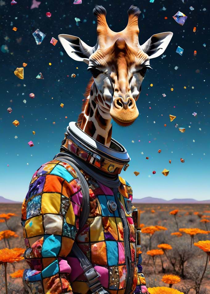 Gemstone Giraffe