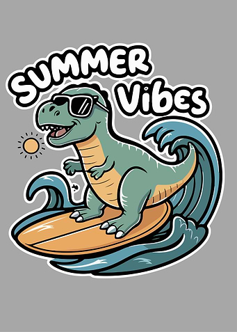 Summer Vibes dino