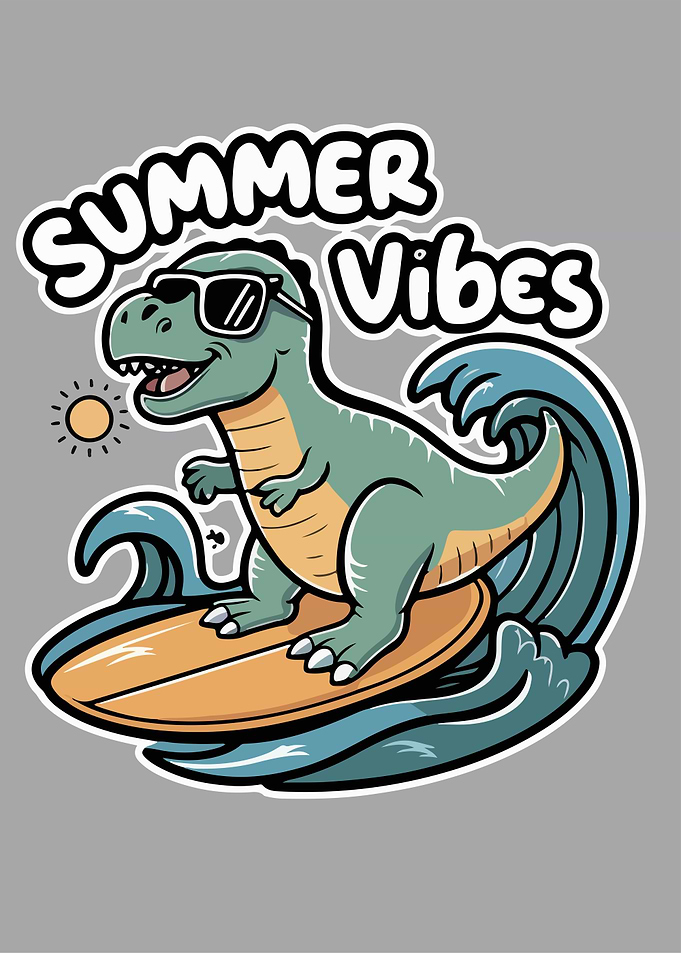 Summer Vibes dino
