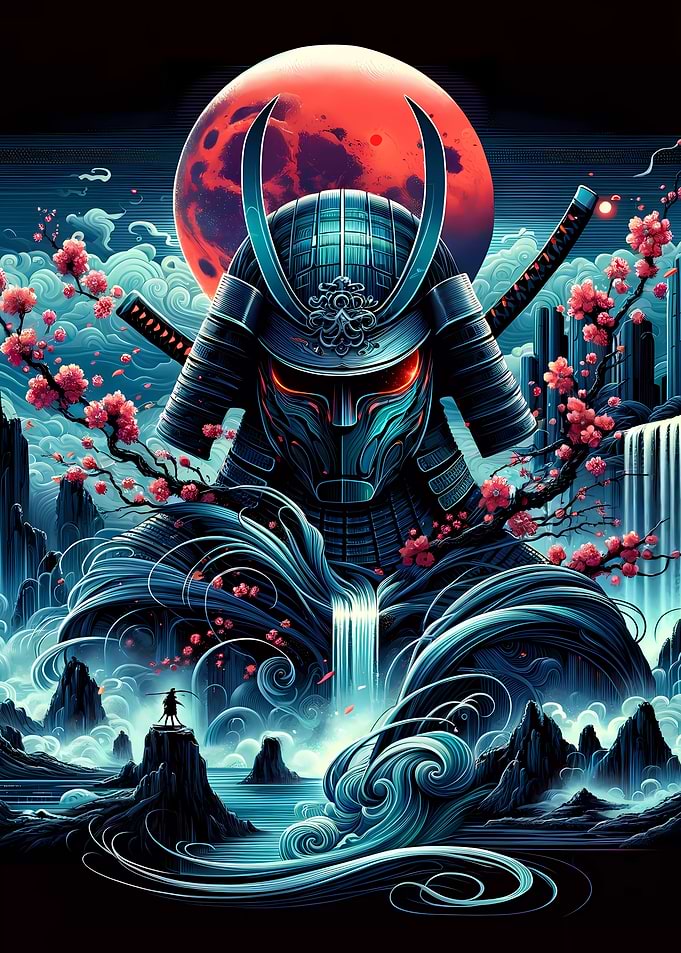 Samurai Blood Moon