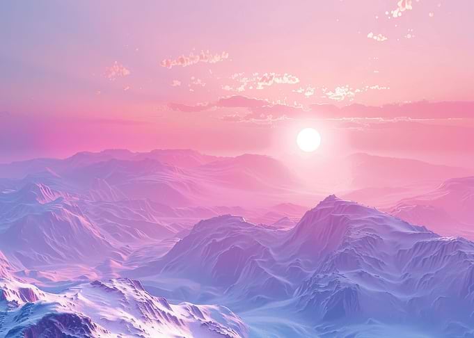 Vaporwave Sunset