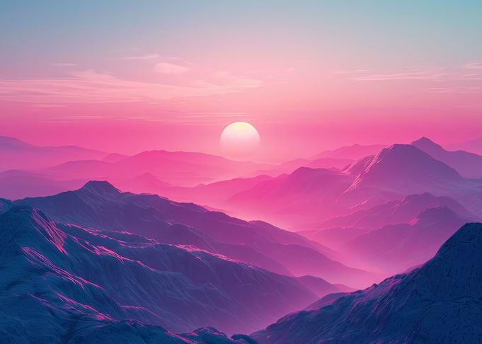 Vaporwave Sunset