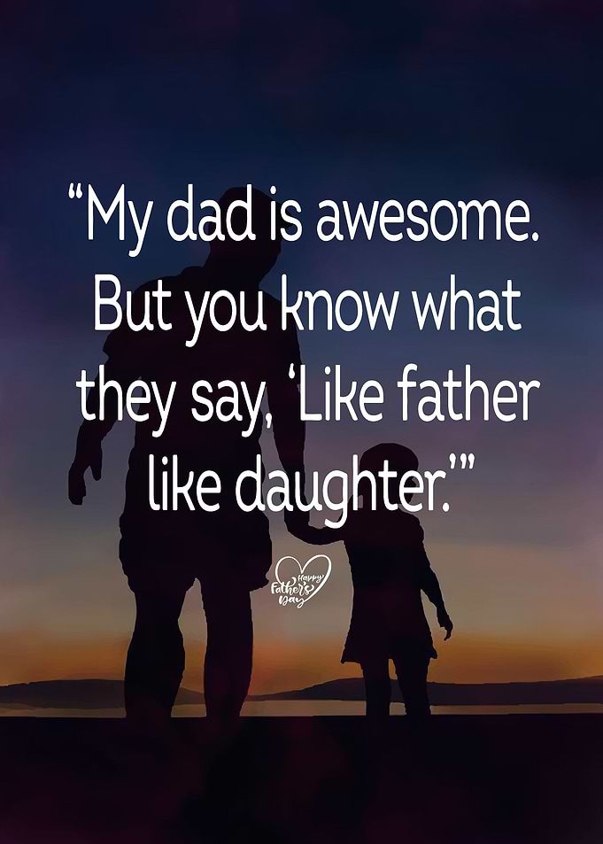 Father and Daughter Quotes