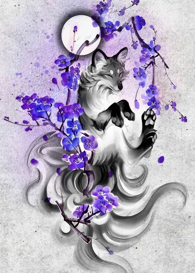 Fox Samurai Japan