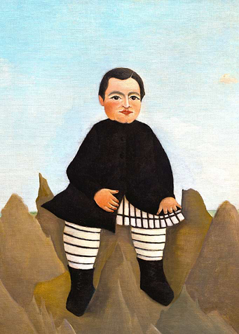Boy on the Rocks Rousseau