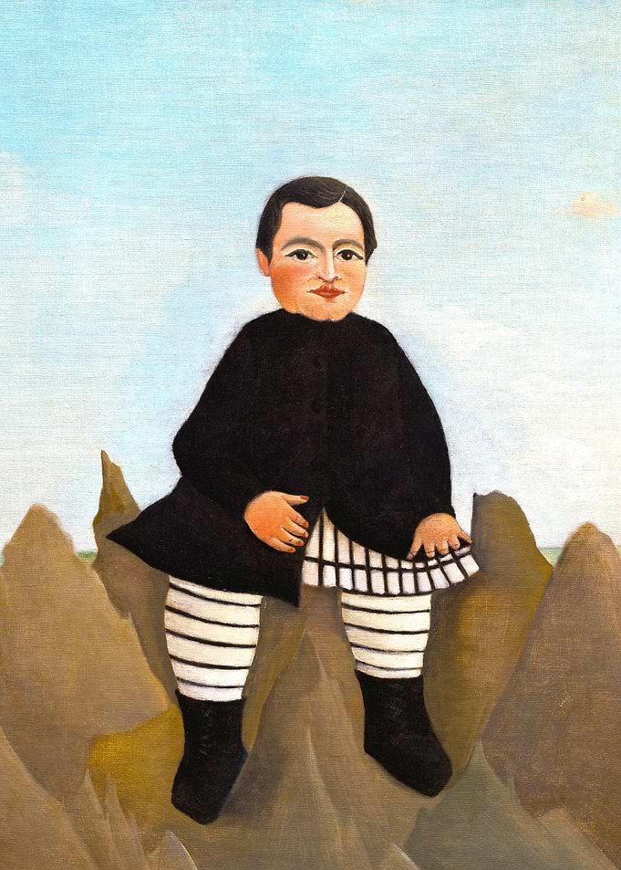 Boy on the Rocks Rousseau