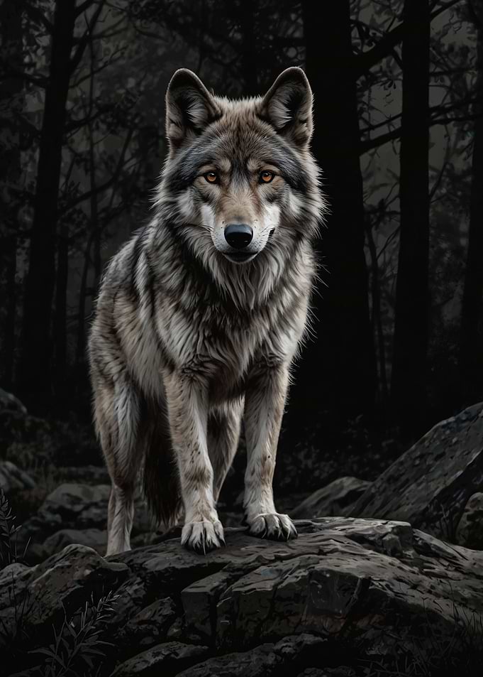 Wolf Silent Sentinel
