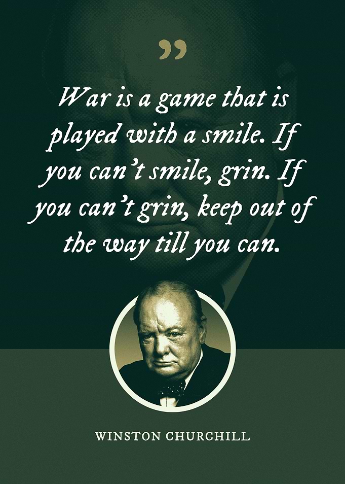 War is a game that is play