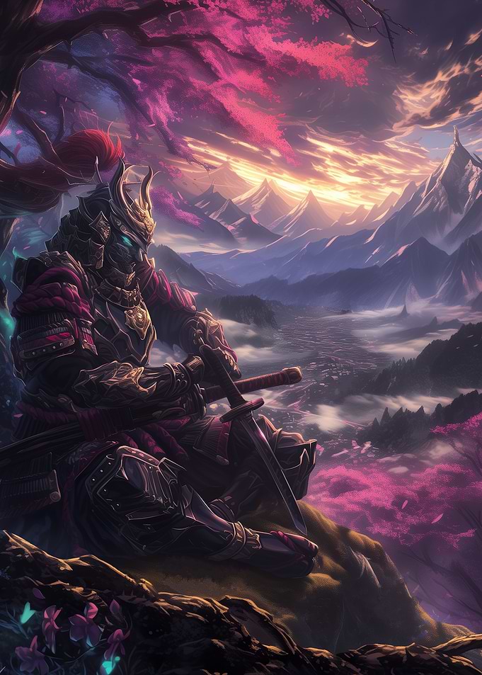 Japanese Samurai Majestic