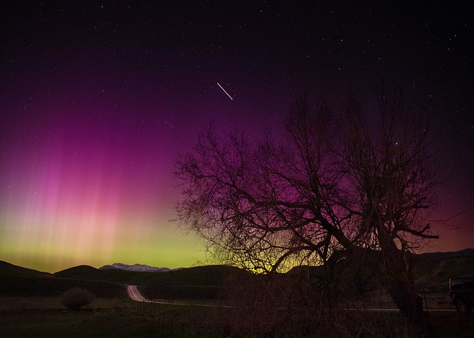 Aurora Over Idaho