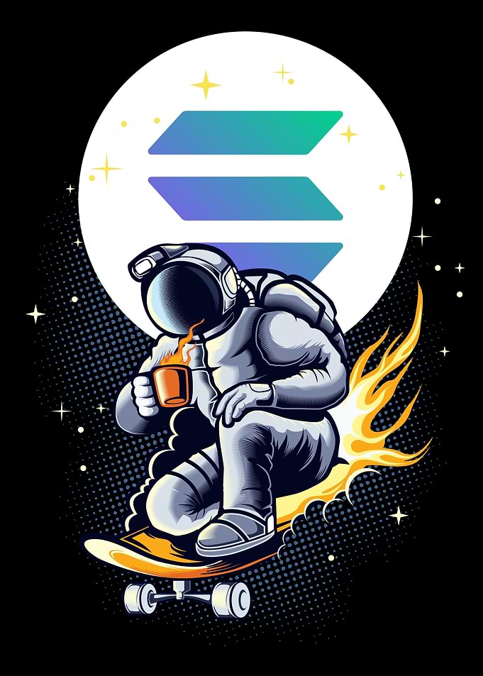 Solana Crypto To The Moon