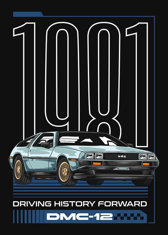 Iconic Retro Sport Car
