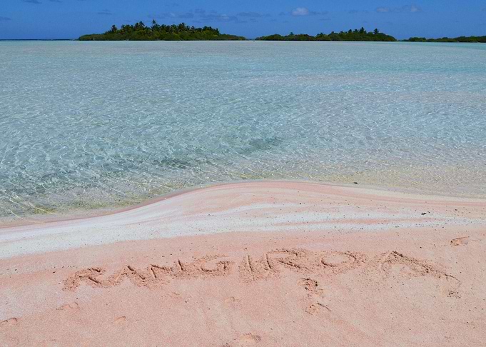 Pink Sands of Rangiroa