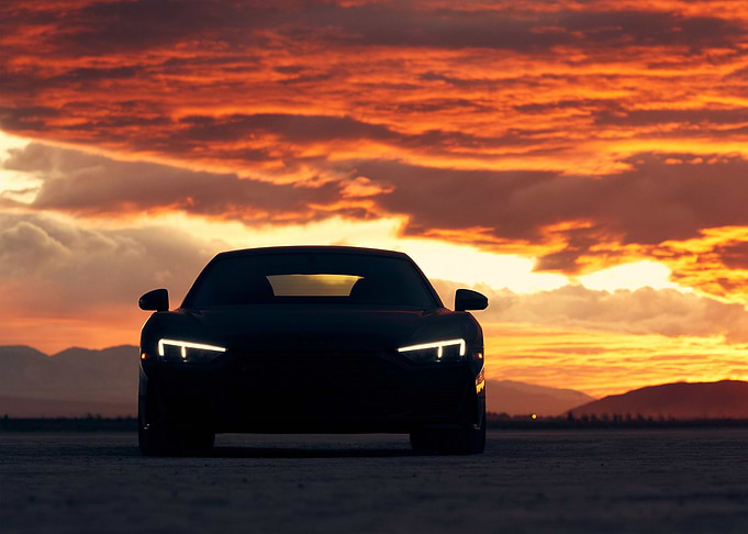 Audi R8 Sunset