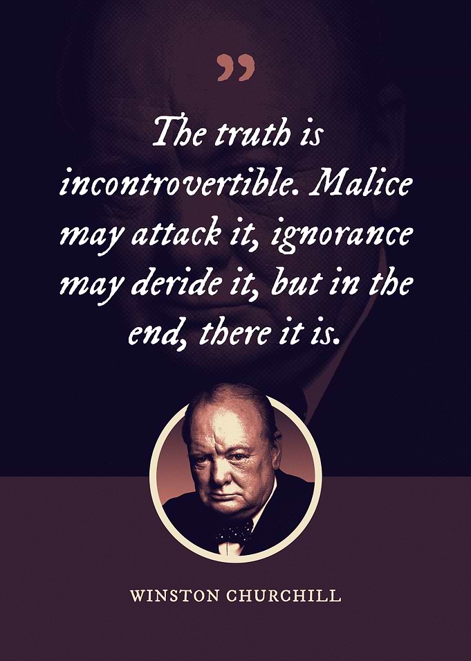 The truth is