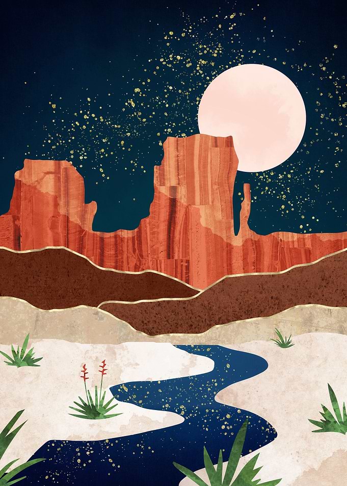 Desert Stars River