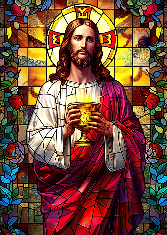 mosaic jesus 3