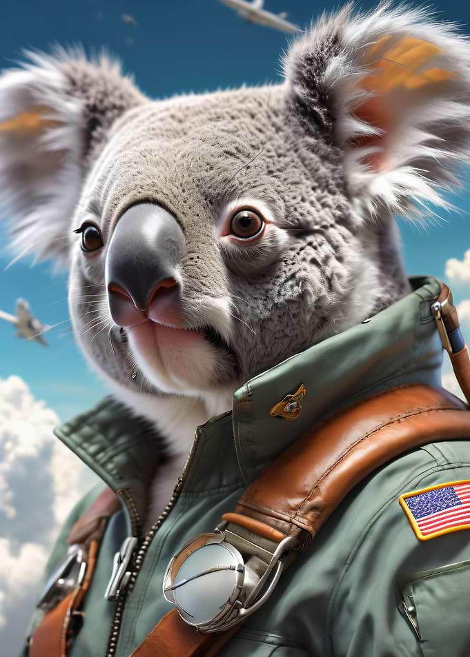 Koala in the Clouds