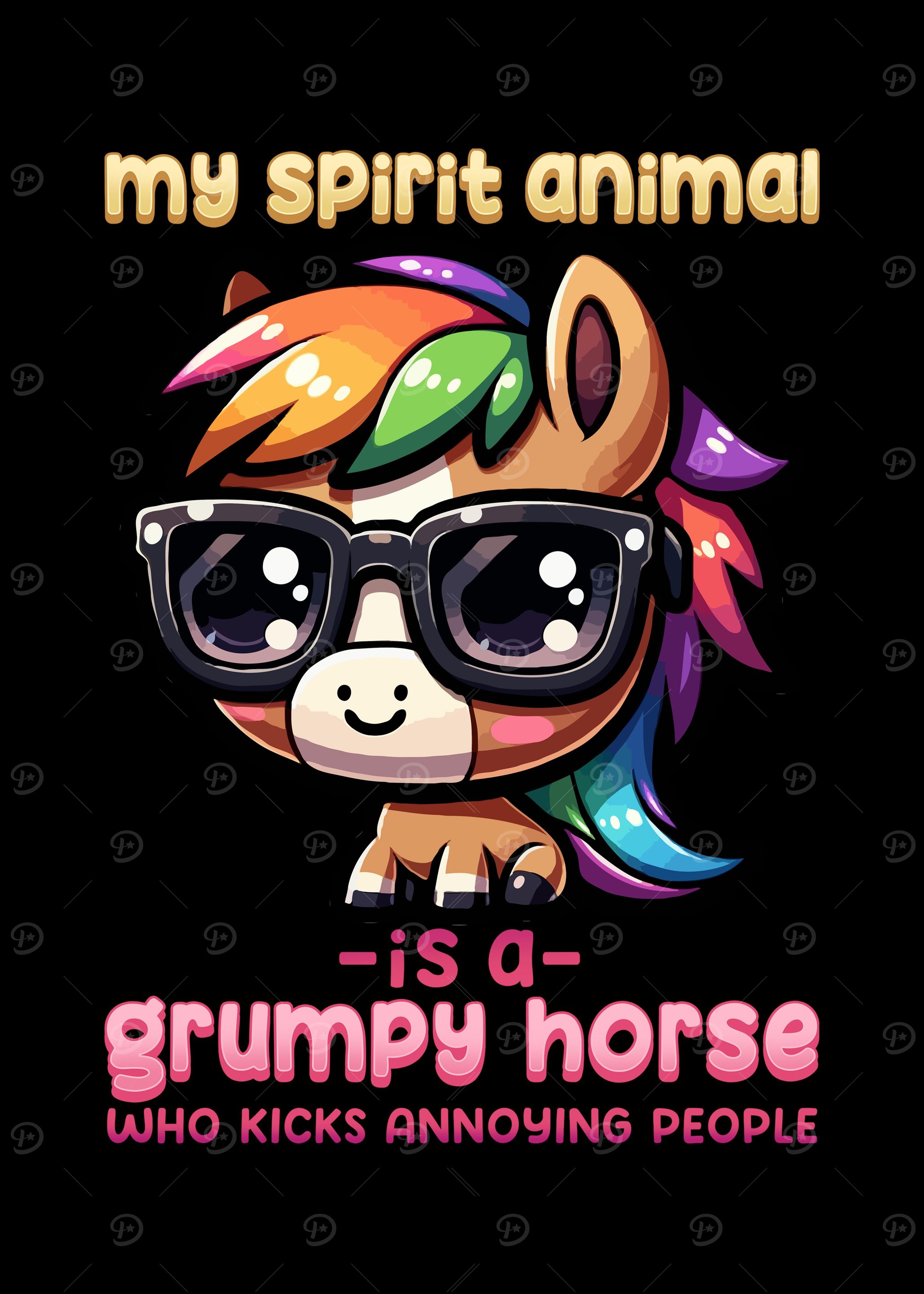 Grumpy Horse