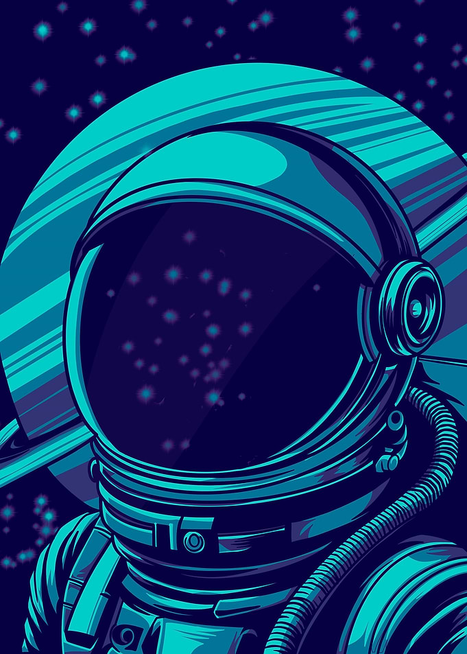 Astronaut in space