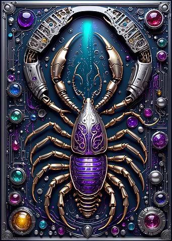 Scorpion Steampunk Art