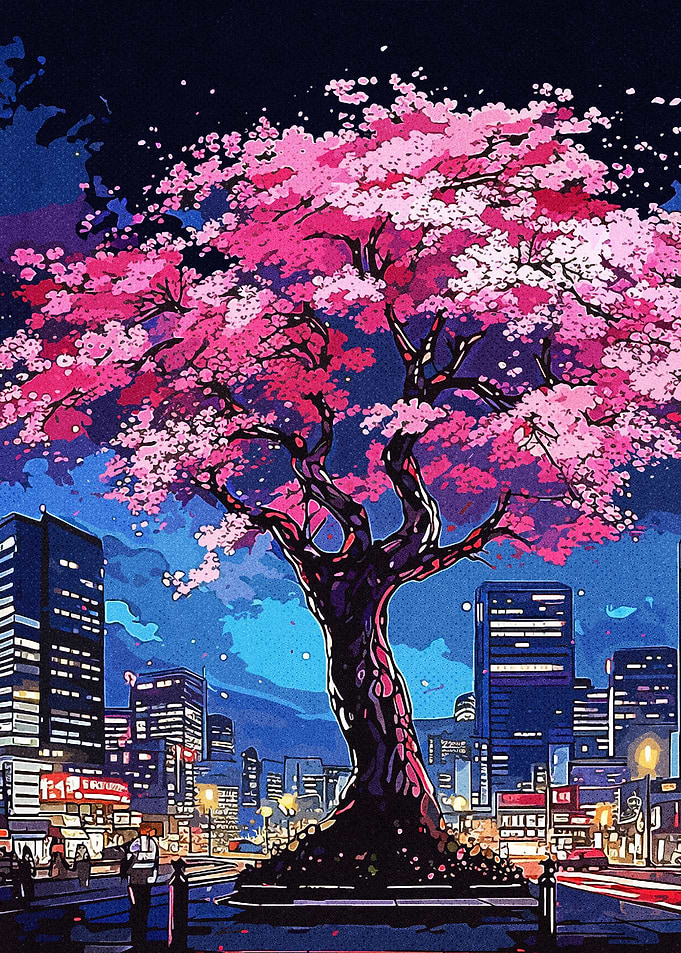 Tree In City