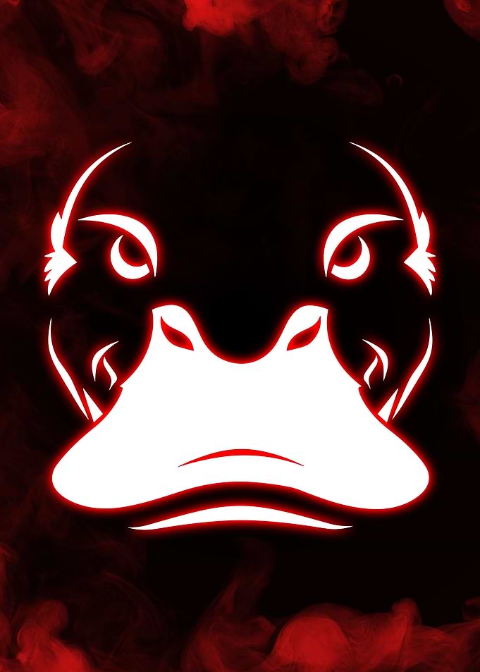 Red Smoke Platypus Neon