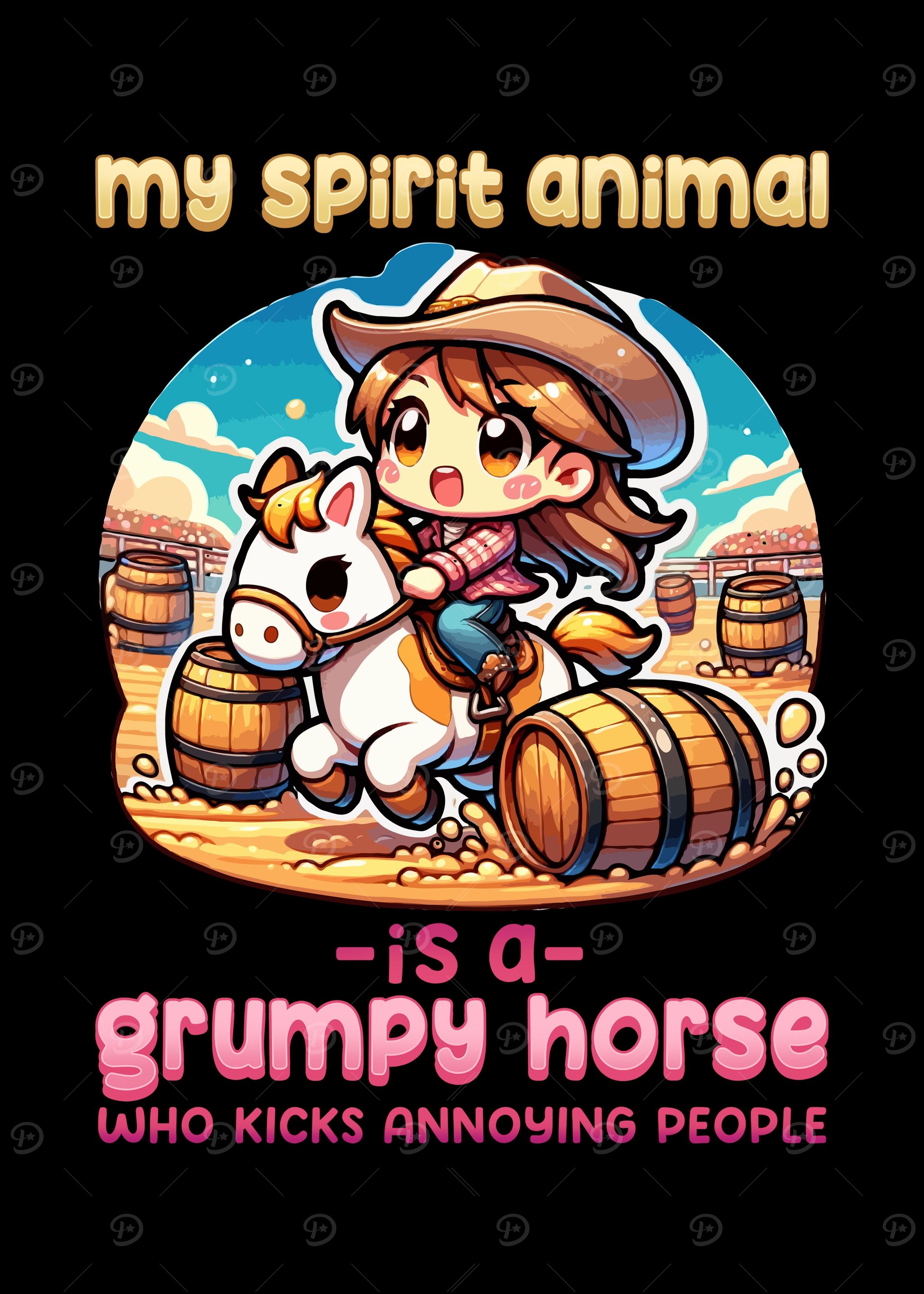 Grumpy Horse